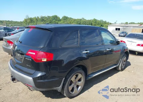 2009 Acura Mdx Technology z USA, uszkodzony, nr VIN 2HNYD28609H503414